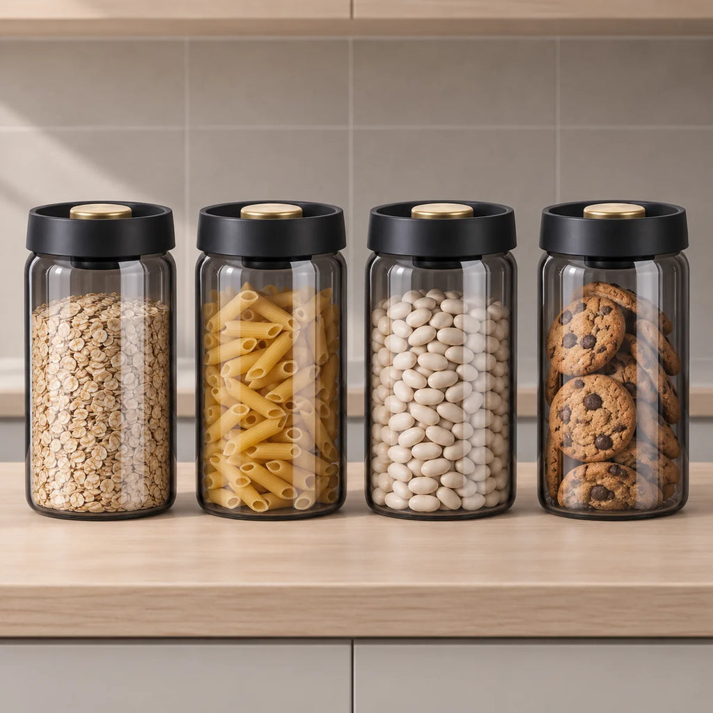 OSLO – sæt med 4 vakuumglas, 1200 ml