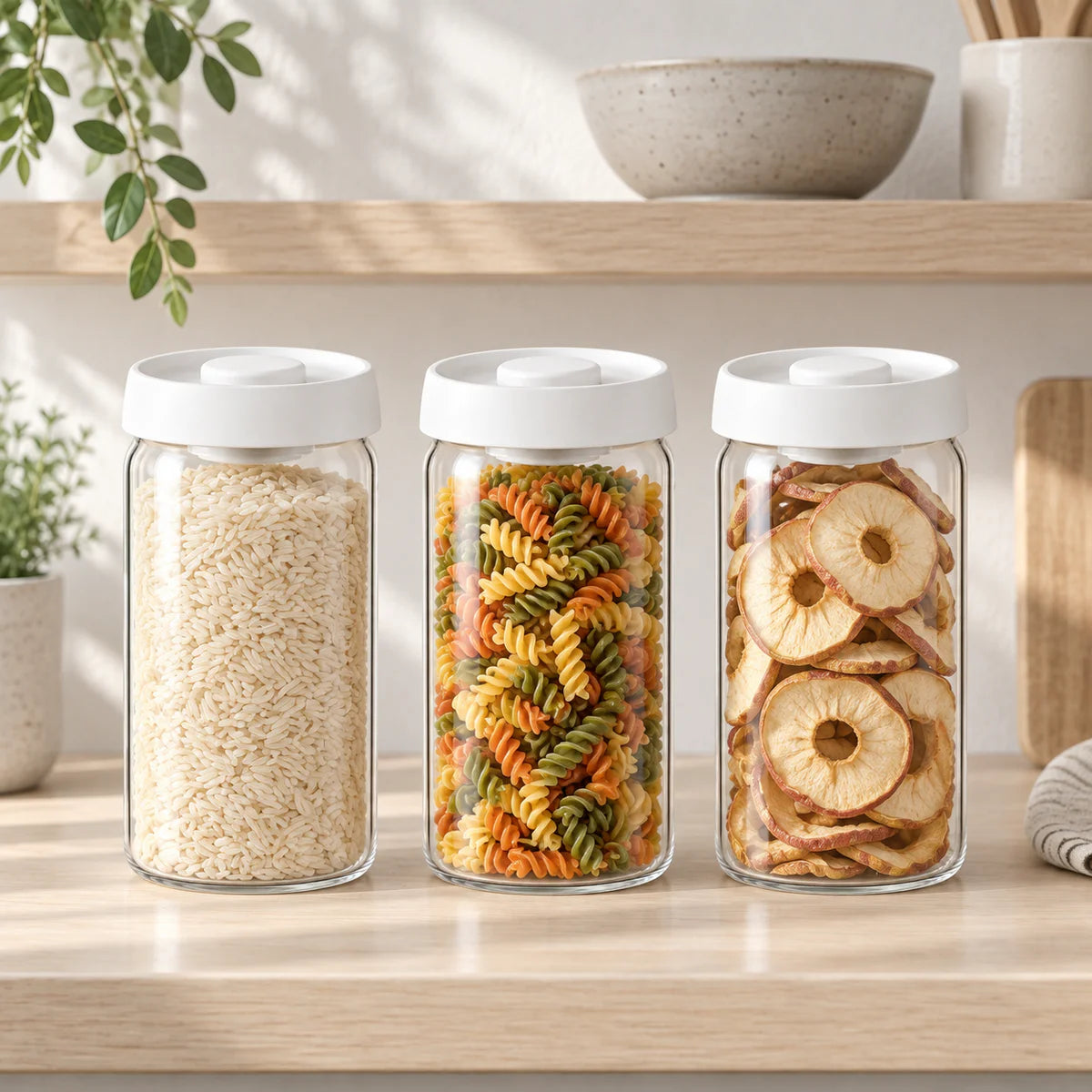 VEJLE – sæt med 3 vakuumglas, 800 ml