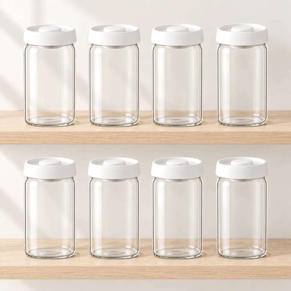 VEJLE – sæt med 8 vakuumglas, 800 ml